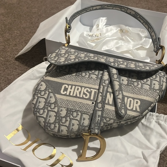 BEAUTIFUL CHRISTIAN DIOR Saddle Bag. As new. Just to serious buyers. - Picture 4 of 14